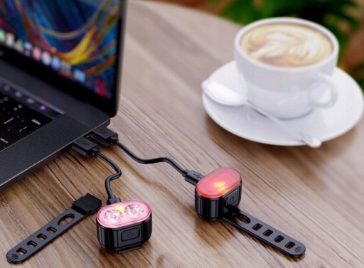 Велосипедное освещение x2 Spectre DUO 300 ПЕРЕДНЕЕ ЗАДНЕЕ
