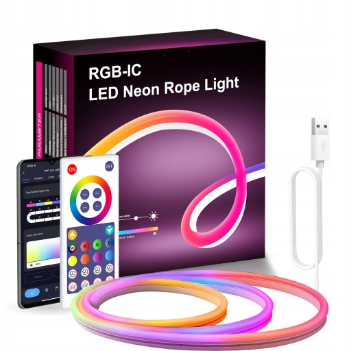 Govee H61A0 Neon Rope Светодиодная лента 3 м Wi-Fi Bluetooth