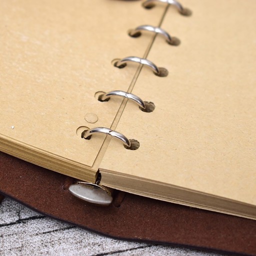 ŚREDNI PAMIĘTNIK NOTES PODRÓŻNIKA VINTAGE SKÓRZANY DZIENNIK ZIELONY A6