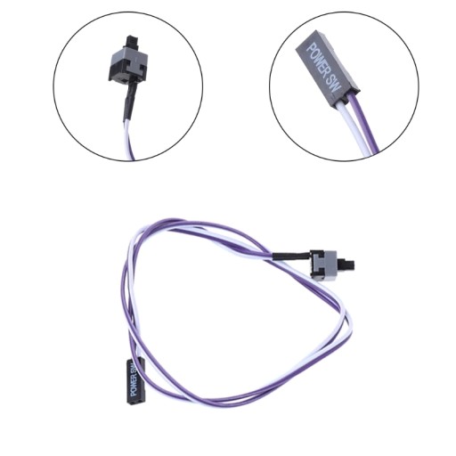 Włącznik Power/Reset SW do obudowy komputera 50cm