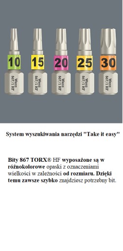 НАБОР БИТ-КОробочек 20 TX HF, TX 20MM 20 ШТ. WERA