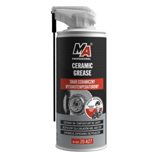 Smar ceramiczny 400ml do 1400°C / spray aplik