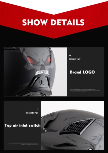 MT StreetFighter Open Helmet Regular модульный внедорожный мотоцикл