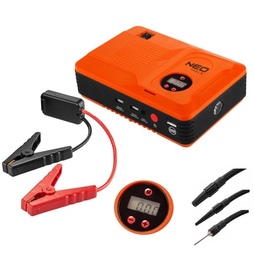 ПУСКОВОЕ УСТРОЙСТВО, POWER BANK 14AH, КОМПРЕССОР 3,5 БАР