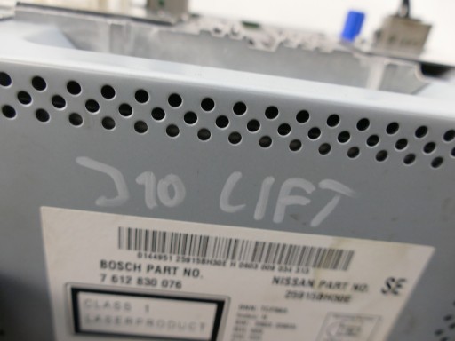 NISSAN QASHQAI J10 LIFT RADIO CD NAWIGACJA EKRAN