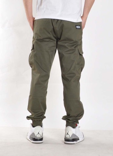 Брюки-джоггеры L Bossline Cargo Jogger армейского цвета хаки