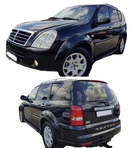 SSANGYONG REXTON O2-12r ПРАВОЕ ОКНО КУЗОВА, больше возле двери