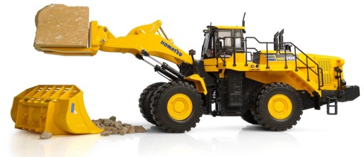 Ładowarka Komatsu WA600 Stone Handler - zabawka model w skali 1:50 UH8153
