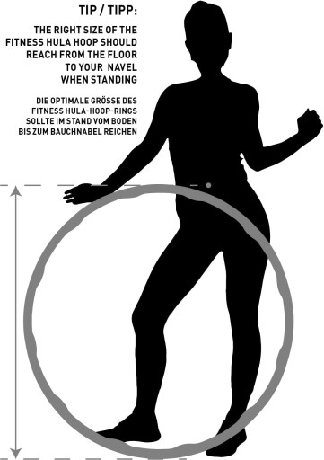 Schildkr?t Fitness Hoop od 0,8 do 1,2 kg & 90 cm do 100 cm Hula Hoop
