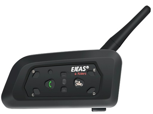EJEAS V6 PRO BLUETOOTH МОТОЦИКЛОВЫЙ ИНТЕРКОМ 1200 м