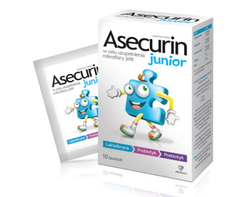 ASECURIN JUNIOR LACTOFERRINA ПРОБИОТИК 10 ПАКЕТОВ