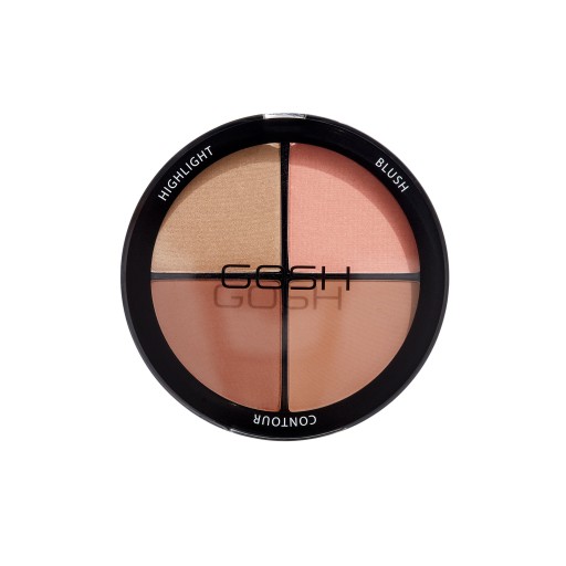GOSH Contour and Strobe Kit paleta do konturowania - Medium