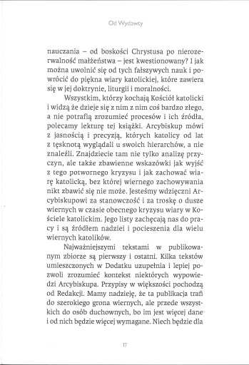 Прежде чем оно придет. Письма архиепископа Вигано