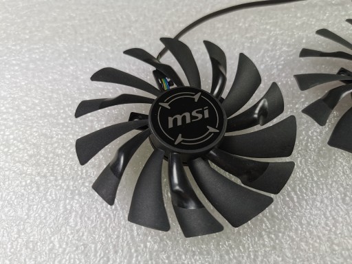 2 вентилятора MSI GTX 1060 1070 1080 8G P104-100