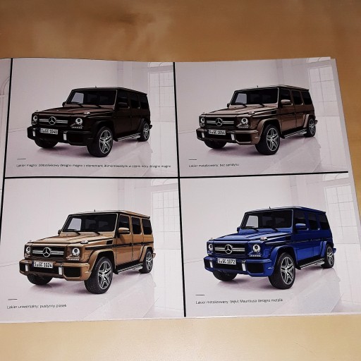 Mercedes-Benz G-Class Designo 2016 на польском языке!