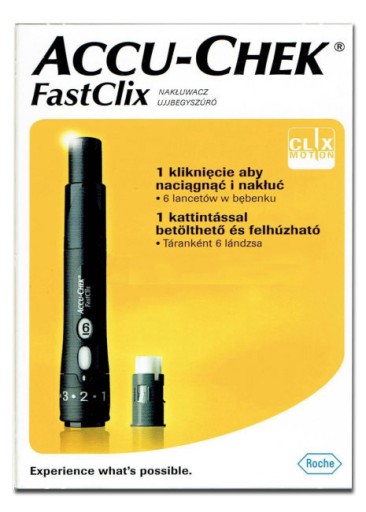 Accu-Chek FastClix Nakłuwacz + 6 lancetów