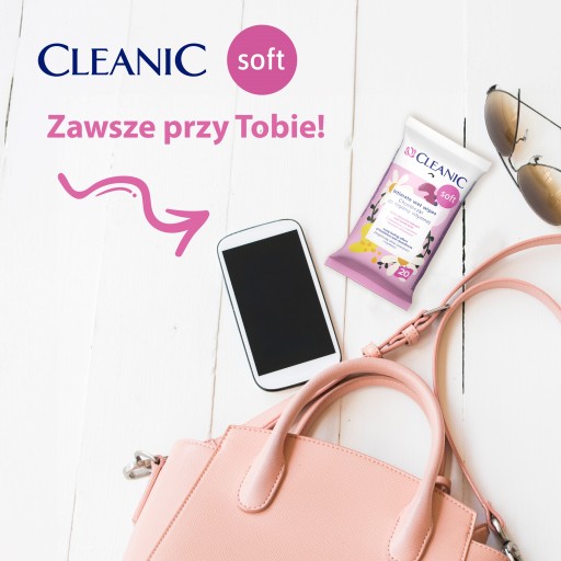 3 салфетки для интимной гигиены Cleanic SOFT 20 шт.