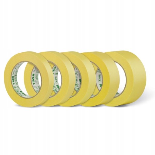 ЛЕНТА ДЛЯ МАСКИРОВАНИЯ BOLL PAINT 25мм x 50м 80 градусов C