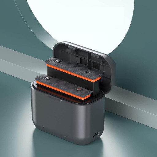 ładowarka do insta360 one x3,ładowarka + 2 baterie 1800 mAh