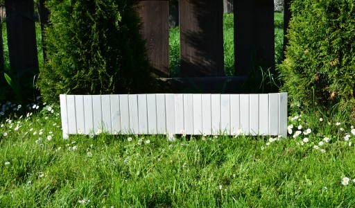 PALISADA OGRODOWA DREWNIANA płotek OBRZEŻE 115 cm