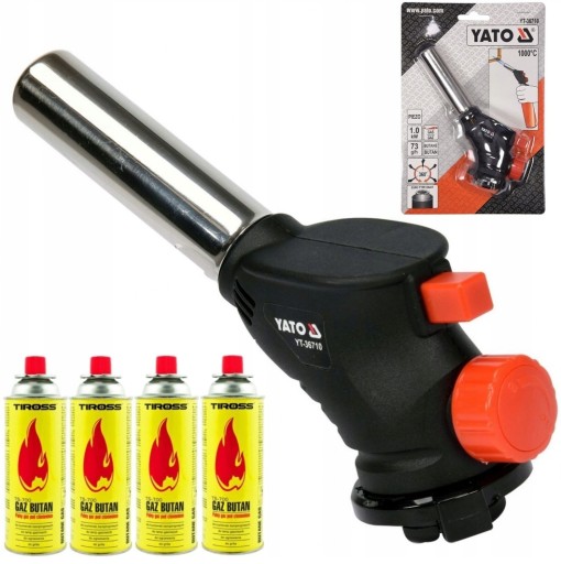 ГАЗОВАЯ ГОРЕЛКА ПАЯЛЬНИК LUTLAMP TURBO 360 4 ГАЗА