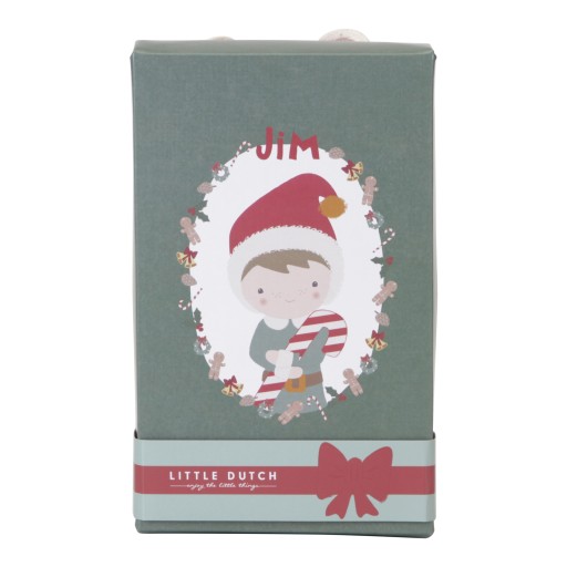 LALKA X-MAS JIM ŚWIĄTECZNY 35 CM LITTLE DUTCH