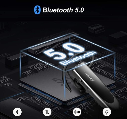 Гарнитура Feegar BF300 PRO 24h CVC Bluetooth 5.0 6