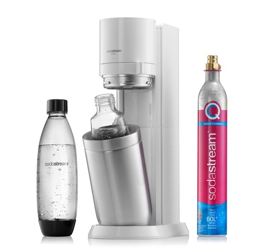 СИФОН-САТУРАТОР ДЛЯ ГАЗИРОВАННОЙ ВОДЫ SODASTREAM DUO | 4 БУТЫЛКИ ОБЪЕМОМ 1 Л + 2 КАРТРИДЖА