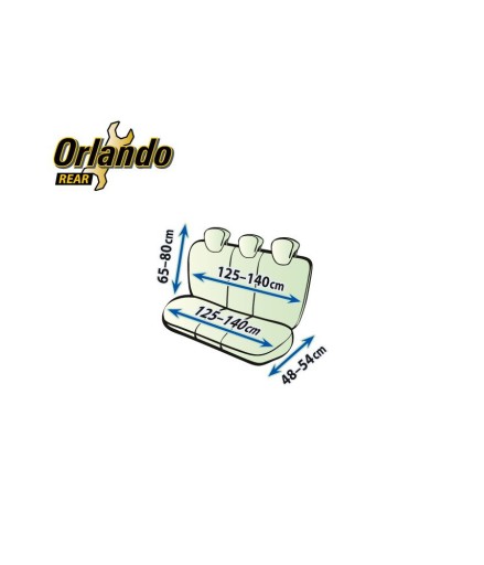 Защитный чехол на заднее сиденье ORLANDO.