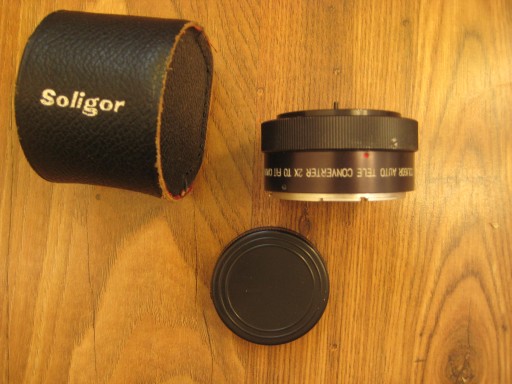 АВТОТЕЛЕКОНВЕРТЕР SOLIGOR 2xFIT CANON В ОЧЕНЬ ХОРОШЕМ СОСТОЯНИИ
