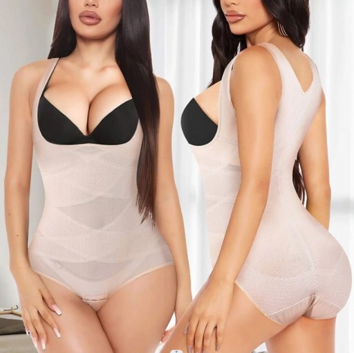 Gorset modelujący talię i stringi wyszczupla S-3XL