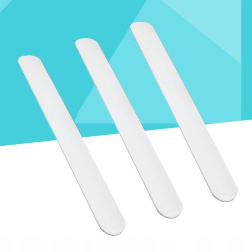 Белые браслеты Slap Wristbands Blank, 12 шт.