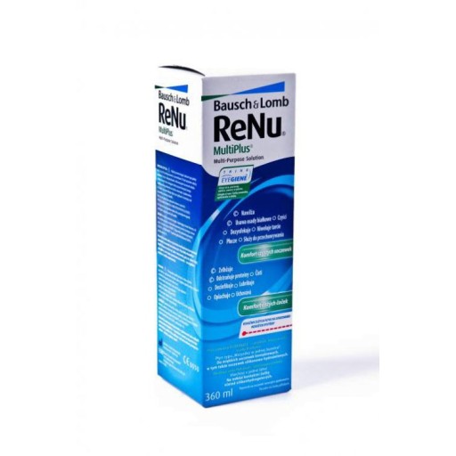 Płyn do soczewek ReNu Multiplus 360ml + pojemnik