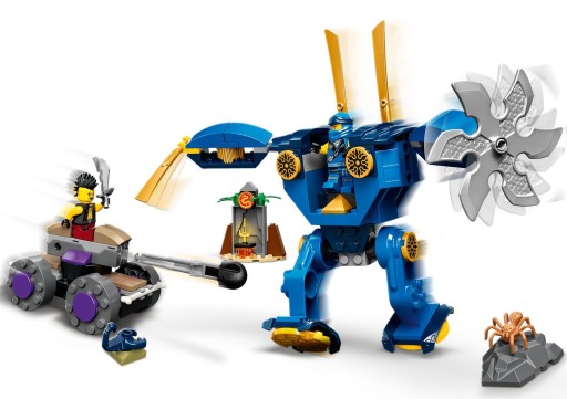 LEGO 71740 ЭЛЕКТРОМЕХ РОБОТ СИНИЙ НИНДЗЯ ДЖЕЙ