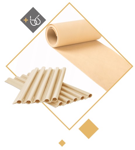 TAŚMA OGRODZENIOWA 10x19cmX2,6m + 20 KLIPSY +UV OSŁONA NA OGRODZENIE PŁOT