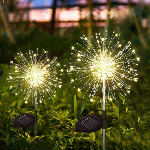 4x СОЛНЕЧНАЯ ЛАМПА ДЛЯ САДА ДЕРЕВО ОДУВАНЧИК 150 LED