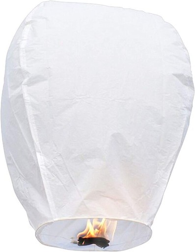 LAMPIONY Latające SZCZĘŚCIA LAMPION ŻYCZEŃ chiński