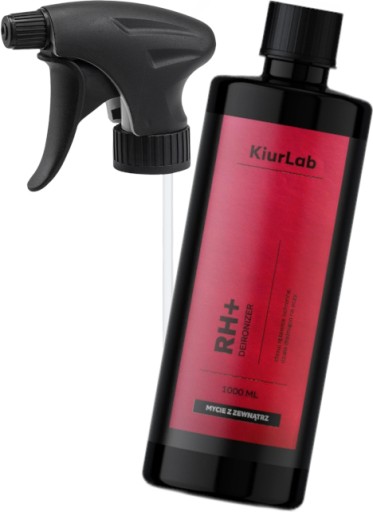 KIURLAB RH+ 1л Обезжелезивающая жидкость для чистки и мытья дисков Удаляет металлические отложения