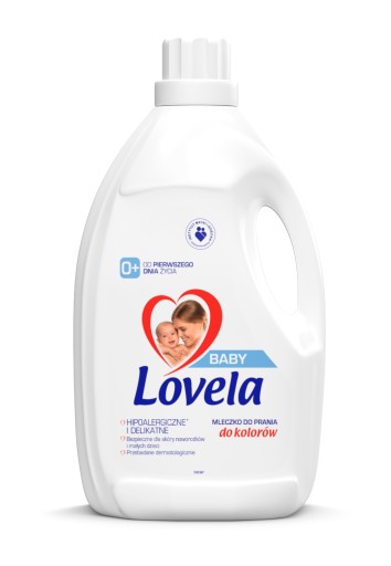 Lovela Baby белое молочко для стирки 2x 4,5 л + ЖИДКОСТЬ + ПЯТНОВЫВОДИТЕЛЬ
