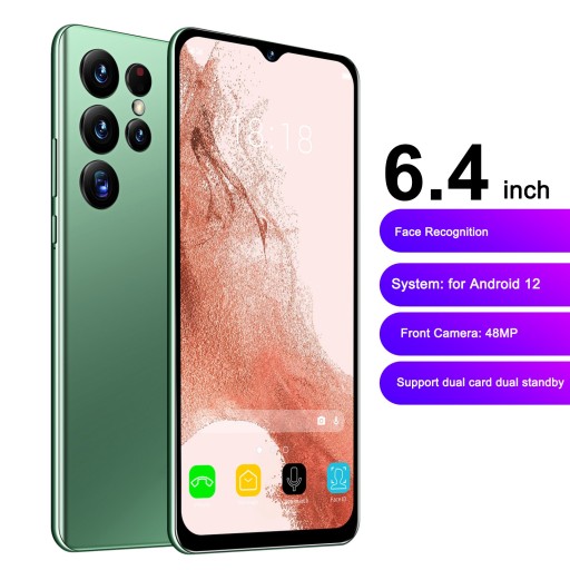 s22 ultra 6,4-дюймовый HD-экран 16 ГБ 1 т смартфон сотовый телефон с разблокировкой по лицу