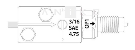 ПРЕСС A-ROG203 ДЛЯ ПРОЖИГАНИЯ КАБЕЛЕЙ DIN/SAE ASTA