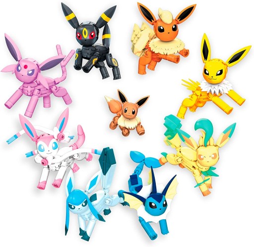 MEGA GFV85 Construx Pokemon Every Eevee Evolution,