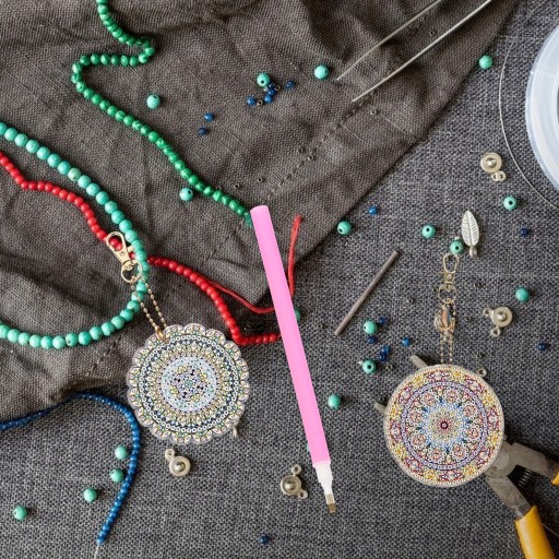 Инструкция по брелку Mandala Art Craft