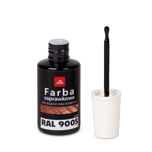 FARBA FARBKA ZAPRAWKOWA DO BLACHY DACHOWEJ Z PĘDZELKIEM 22ml RÓŻNE KOLORY