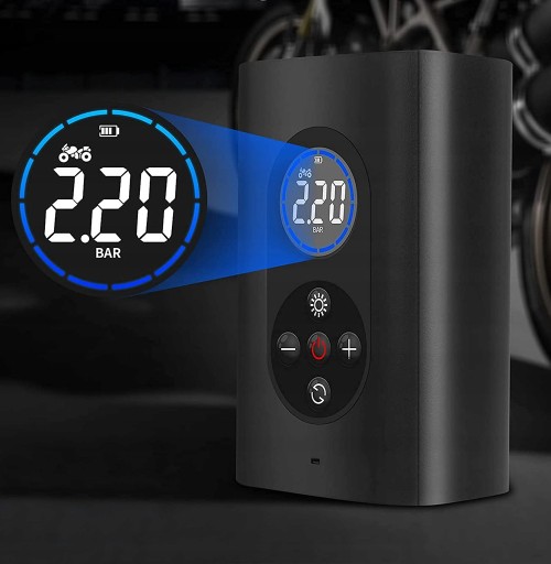 ЭЛЕКТРИЧЕСКИЙ НАСОС ДЛЯ АВТОМОБИЛЬНОГО ВЕЛОСИПЕДА POWERBANK