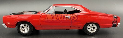 DODGE Coronet Super Bee 1969, масштаб 1:24, Motormax 73315