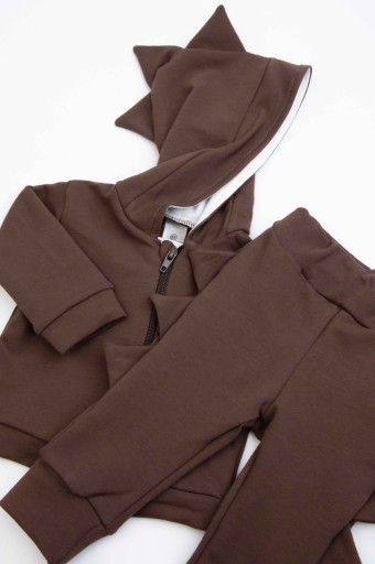 KOMPLET DRESOWY dres niemowlęcy BLUZA SPODNIE 80