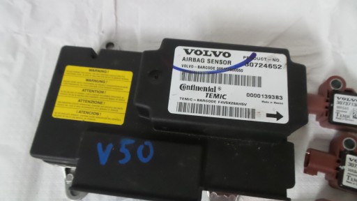 sensor AIRBAG VOLVO V50 30724652 30737138 CZUJNIKI