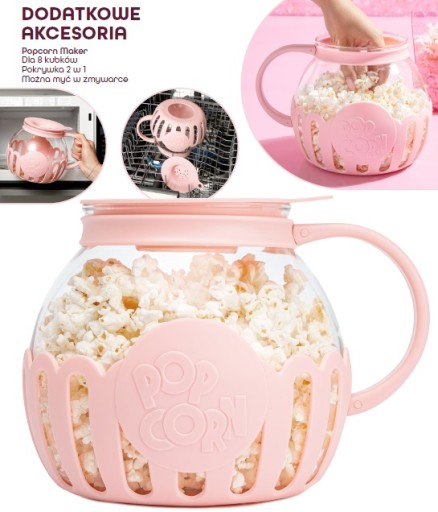 POPCORN MAKER urządzenie do robienia popcornu w mikrofali by PARIS HILTON