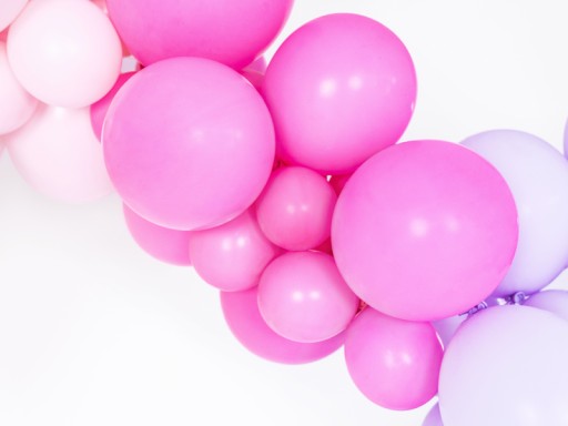 BALONY PASTELOWE KOLOROWE MIX 50 SZT 25CM GIRLANDA